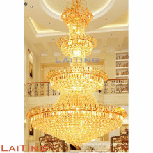 1200*1800mm Luxury big crystal ceiling chandelier for decorating Hotel Lobby, Showroom, Villa